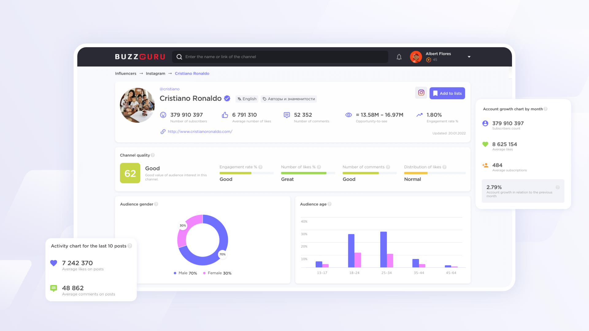 BuzzGuru project visual 2